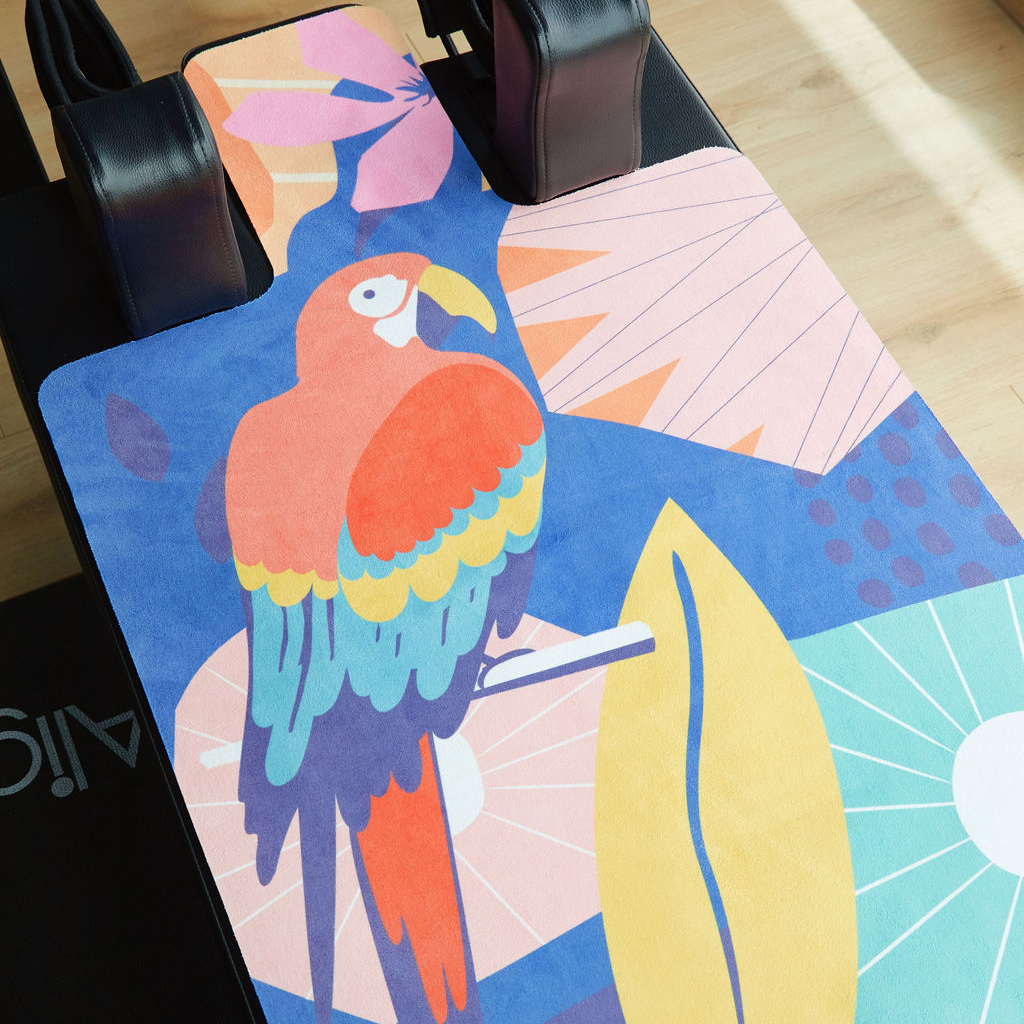 Beach Parrot Reformer Pilates szőnyeg