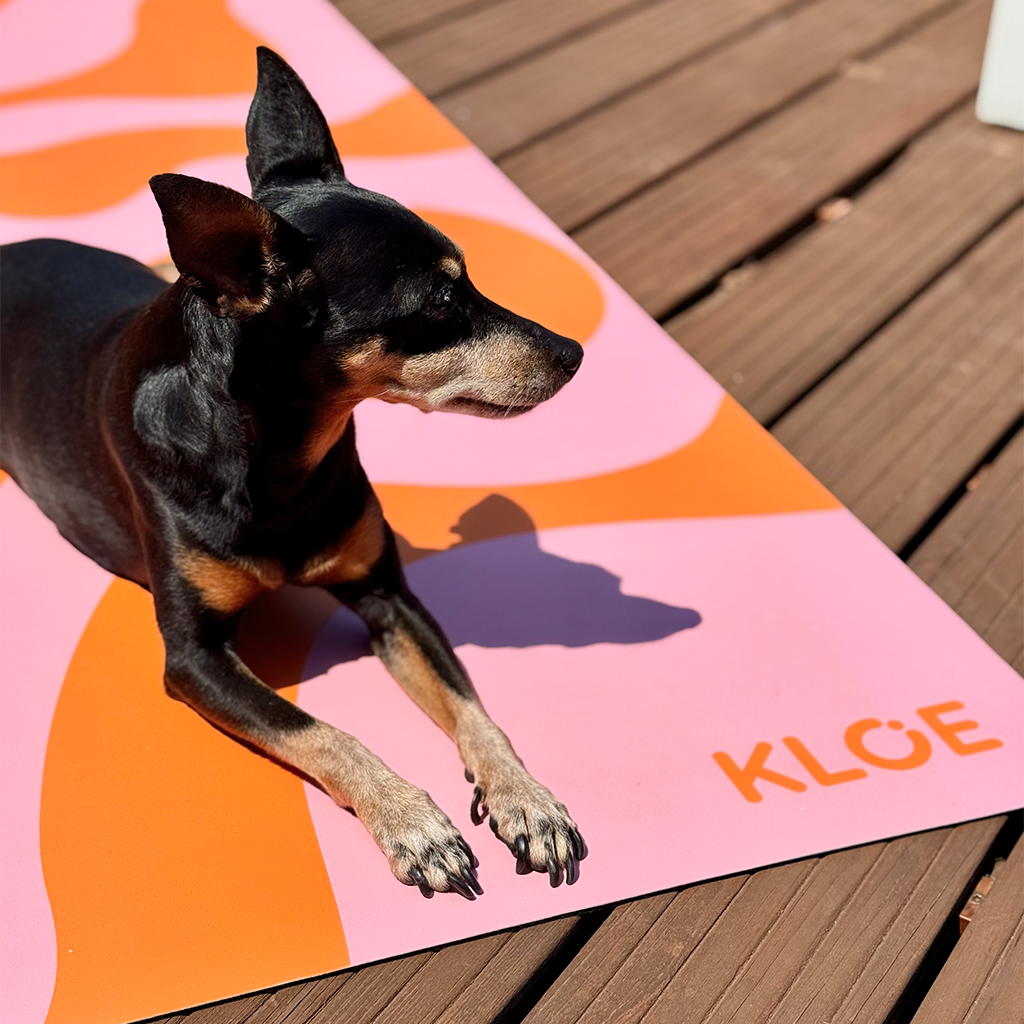 Orange Lollipop Yoga & Pilates Mat