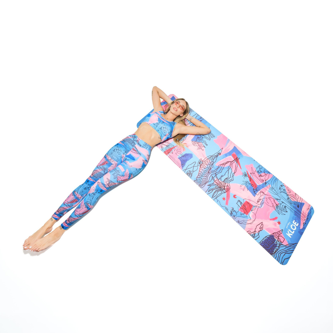 KLOE x Anna Amélie - Azure Eden Jóga- és Pilates Matrac