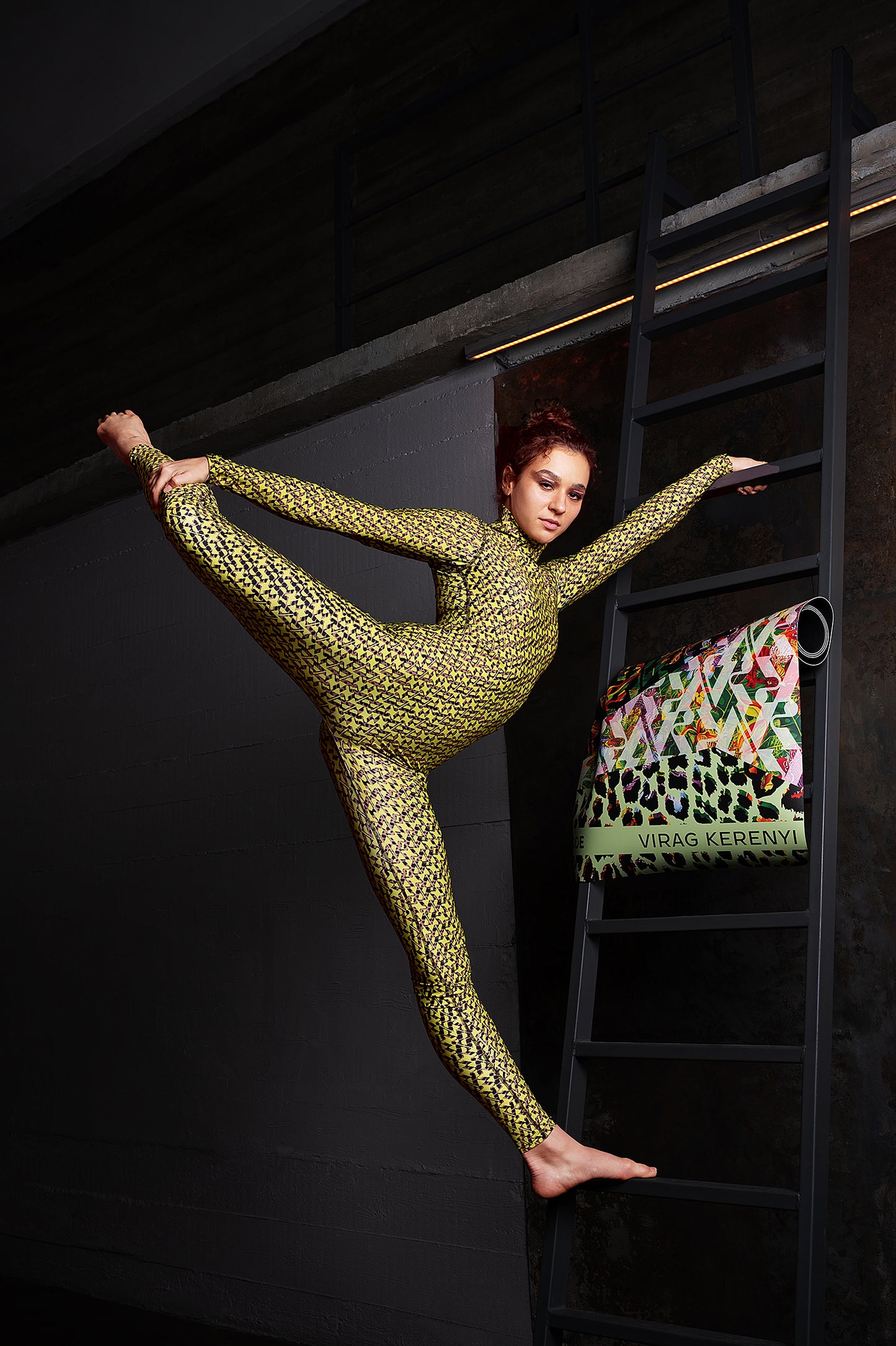 KLOE x Virag Kerenyi - Wild Bloom Jóga- és Pilates Matrac