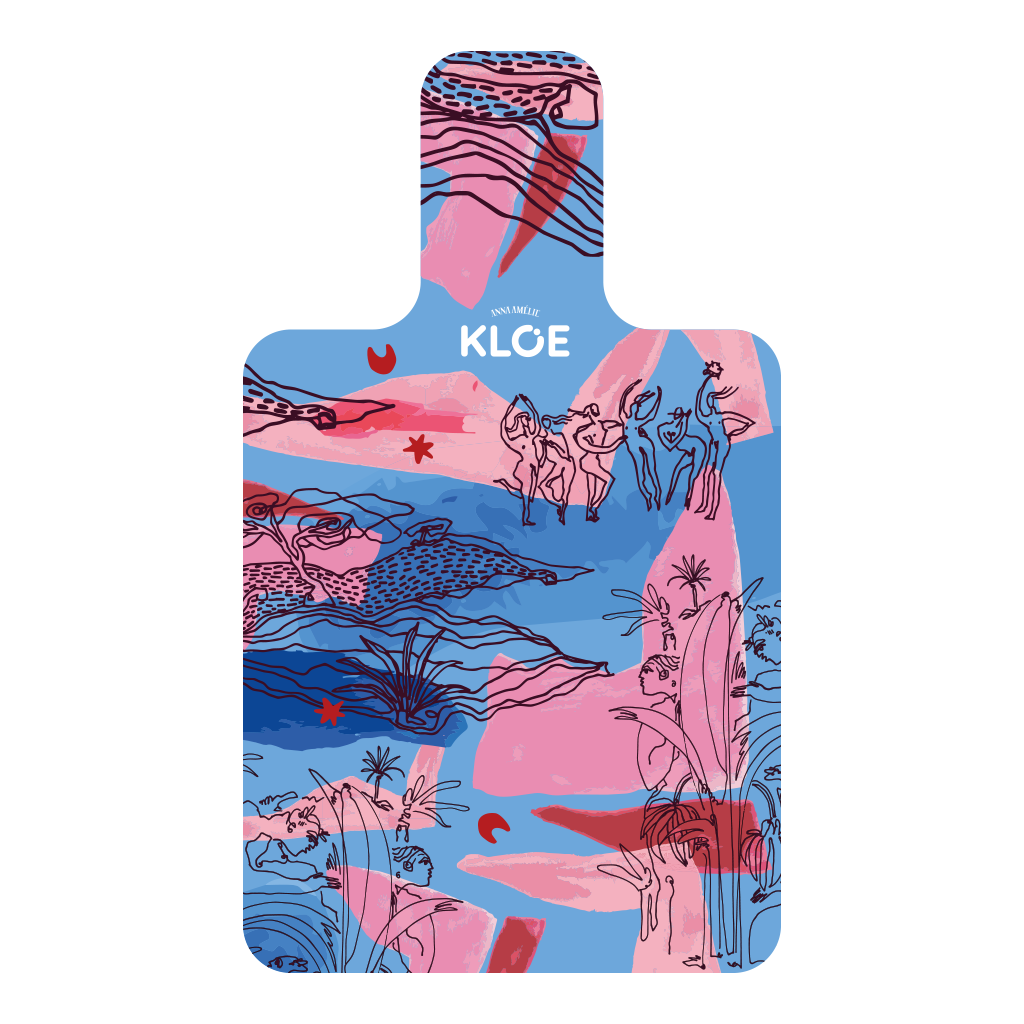 KLOE x Anna Amélie - Azure Eden Reformer Pilates Mat
