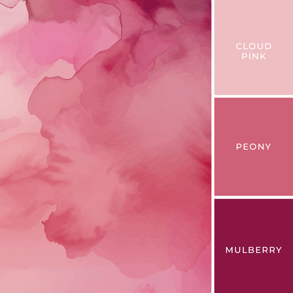 Peony Clouds Reformer Pilates Szőnyeg