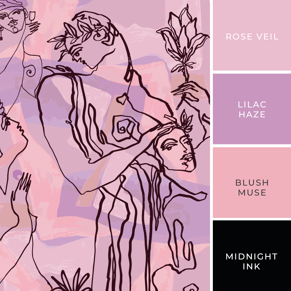 KLOE x Anna Amélie - Mythic Blush Reformer Pilates szőnyeg