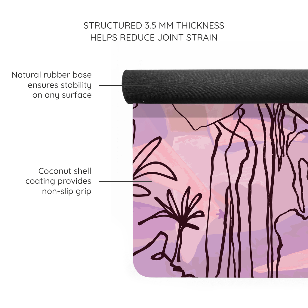 KLOE x Anna Amélie - Mythic Blush Jóga- és Pilates Matrac