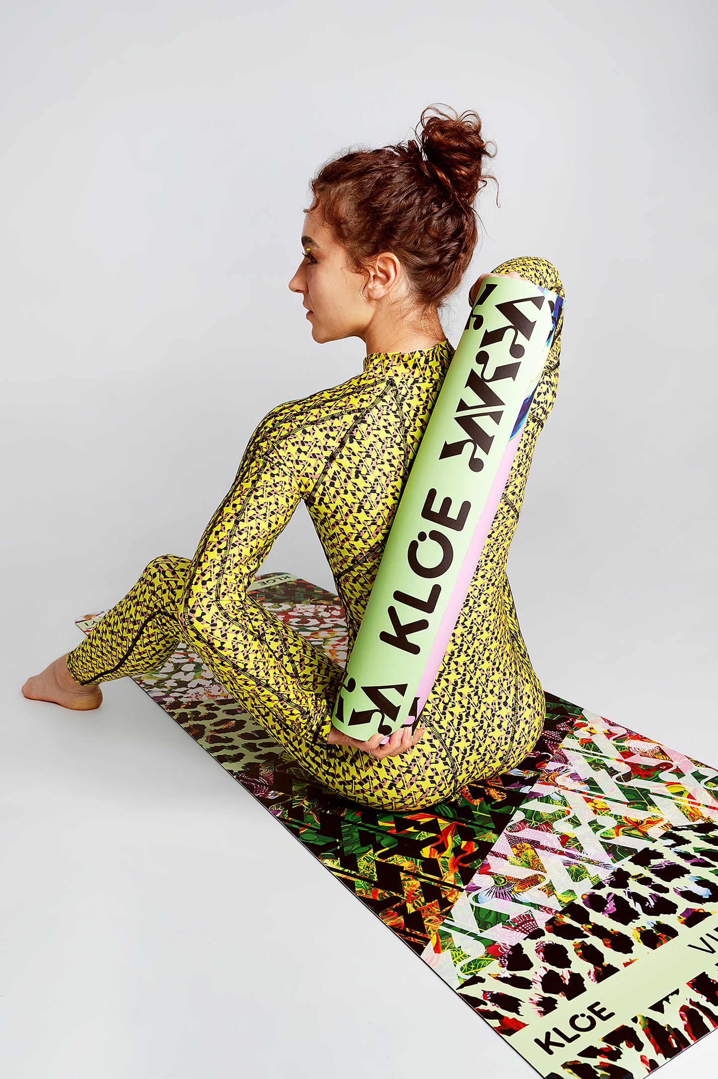 KLOE x Virag Kerenyi - Wild Bloom Jóga- és Pilates Matrac