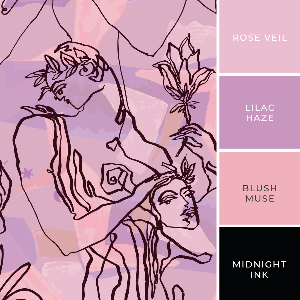 KLOE x Anna Amélie -  Mythic Blush Jóga- és Pilates Matrac