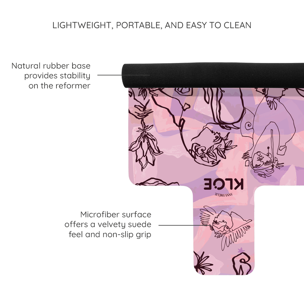 KLOE x Anna Amélie - Mythic Blush Reformer Pilates szőnyeg