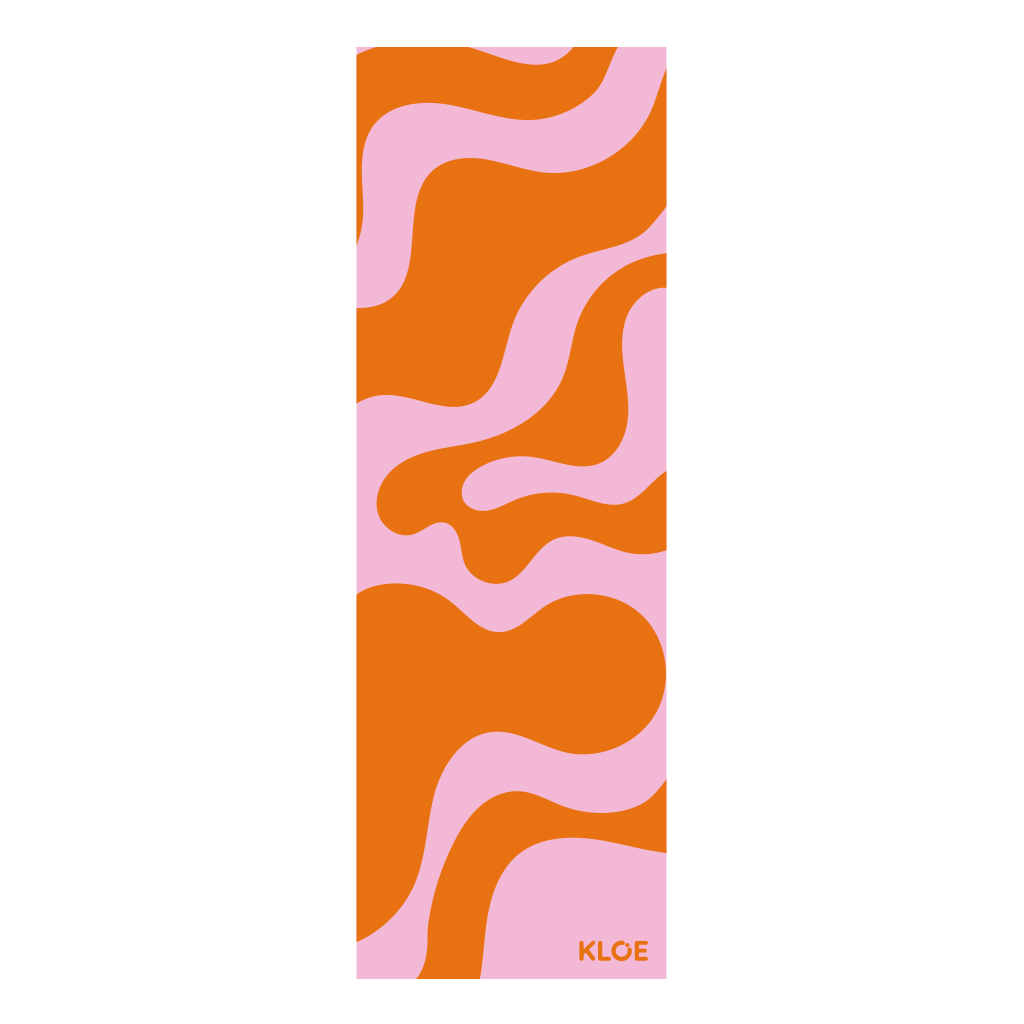 Orange Lollipop Yoga & Pilates Mat